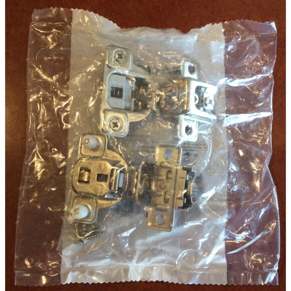 Pack Of 2 Hinges 106° 1-1/4 Overlay Adjustable Soft Close Cabinet Hinge CUR3AD9R - Picture 2 of 2